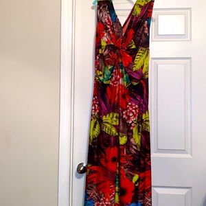 Tropical Maxi Dress